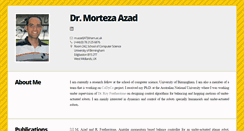 Desktop Screenshot of mortezaazad.com