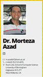 Mobile Screenshot of mortezaazad.com